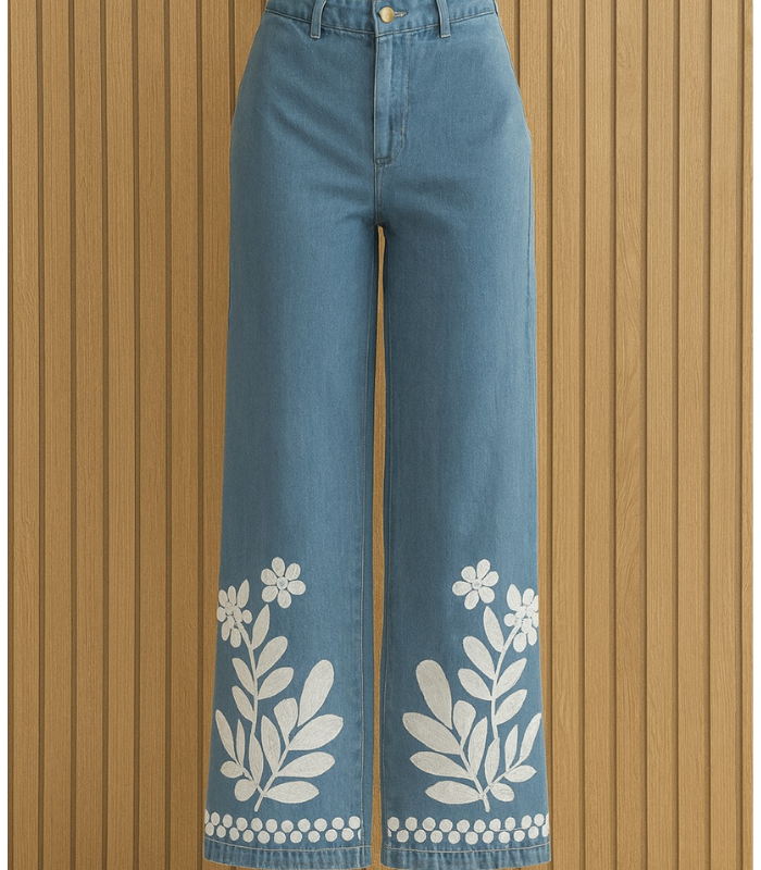 FOTOS TIENDA (17) Pantalón Bordado Gerona - Imagen 1